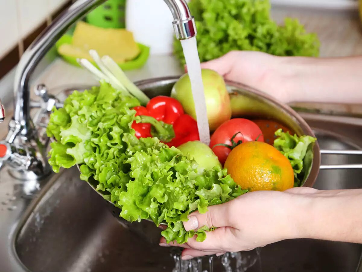 how to wash fruits and vegetables